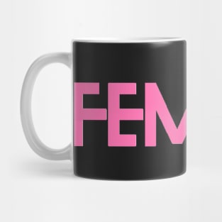 FEMALE font 4 Mug